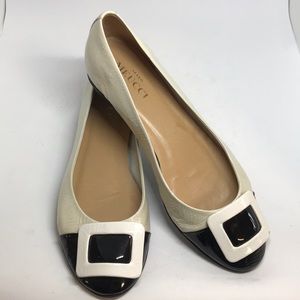 Sesto Meucci B&W Flats; Sz 9M